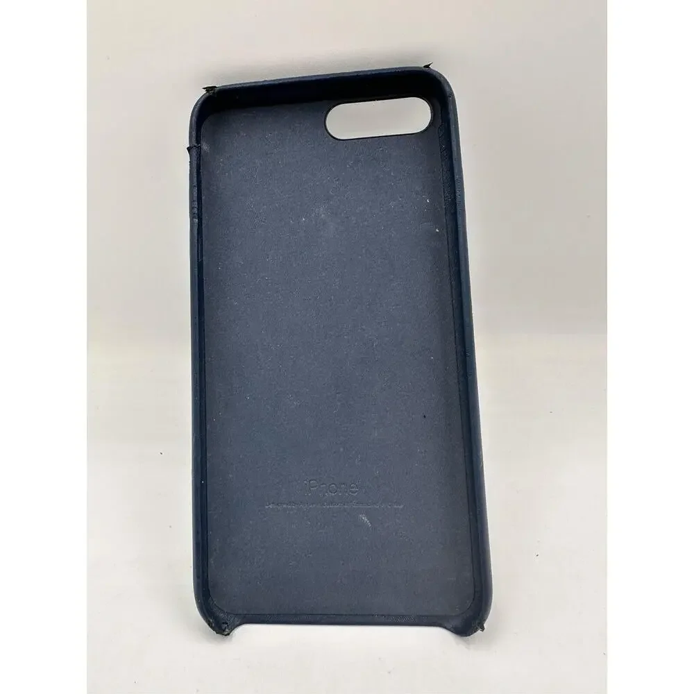 Apple iPhone 7-8 Plus, Navy Blue, Shock Proof Silicon Case Retro 33-09